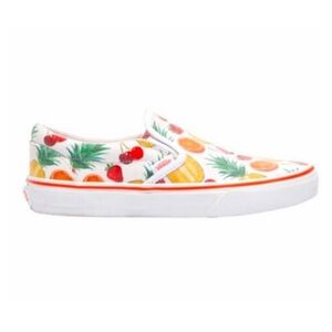 VANS Unisex Classic Slip On Tropical Fruit Shoes